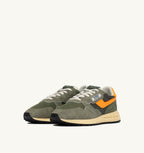 REELWIND LOW IN NYLON E SUEDE SALVIA E SMOKED GREEN