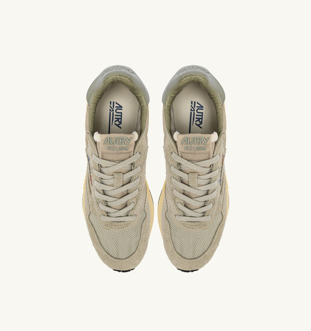 REELWIND LOW IN NYLON E SUEDE SPONGE E SEA GRASS DONNA