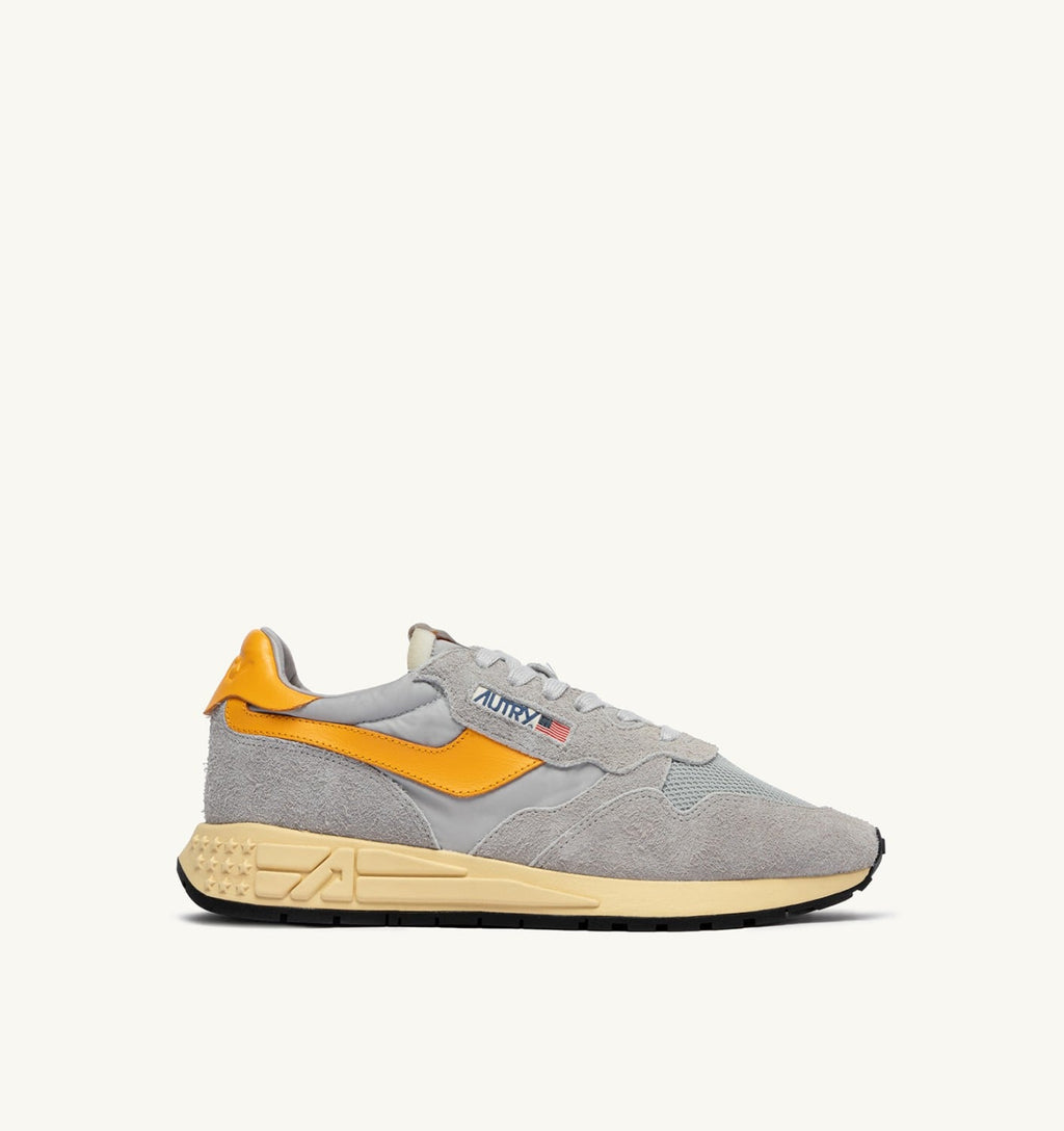 REELWIND LOW IN NYLON E SUEDE VAPOR E BEESWAX