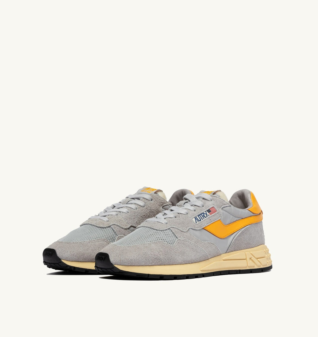 REELWIND LOW IN NYLON E SUEDE VAPOR E BEESWAX