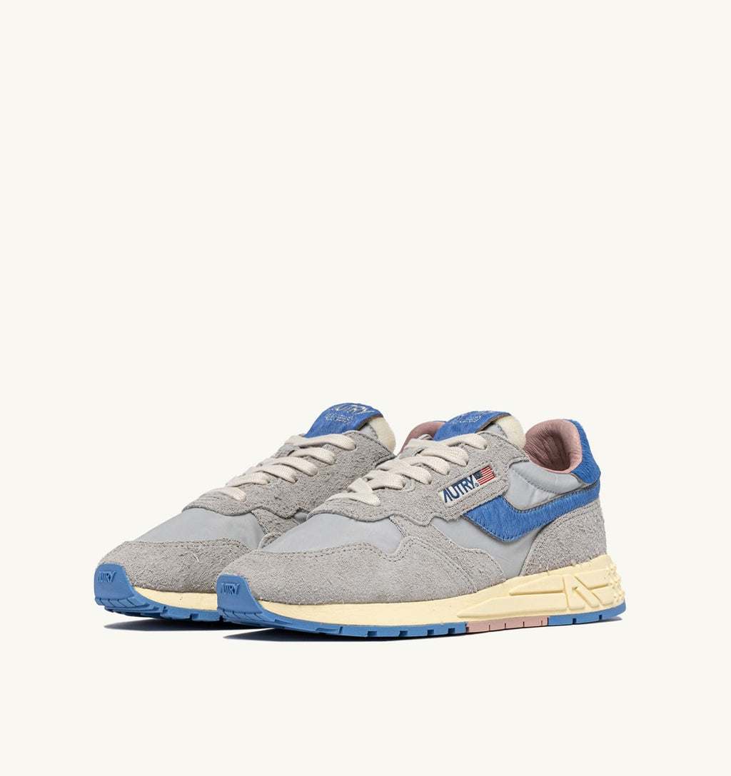 REELWIND LOW IN NYLON E SUEDE VAPOR E DELLA ROBBIA BLUE