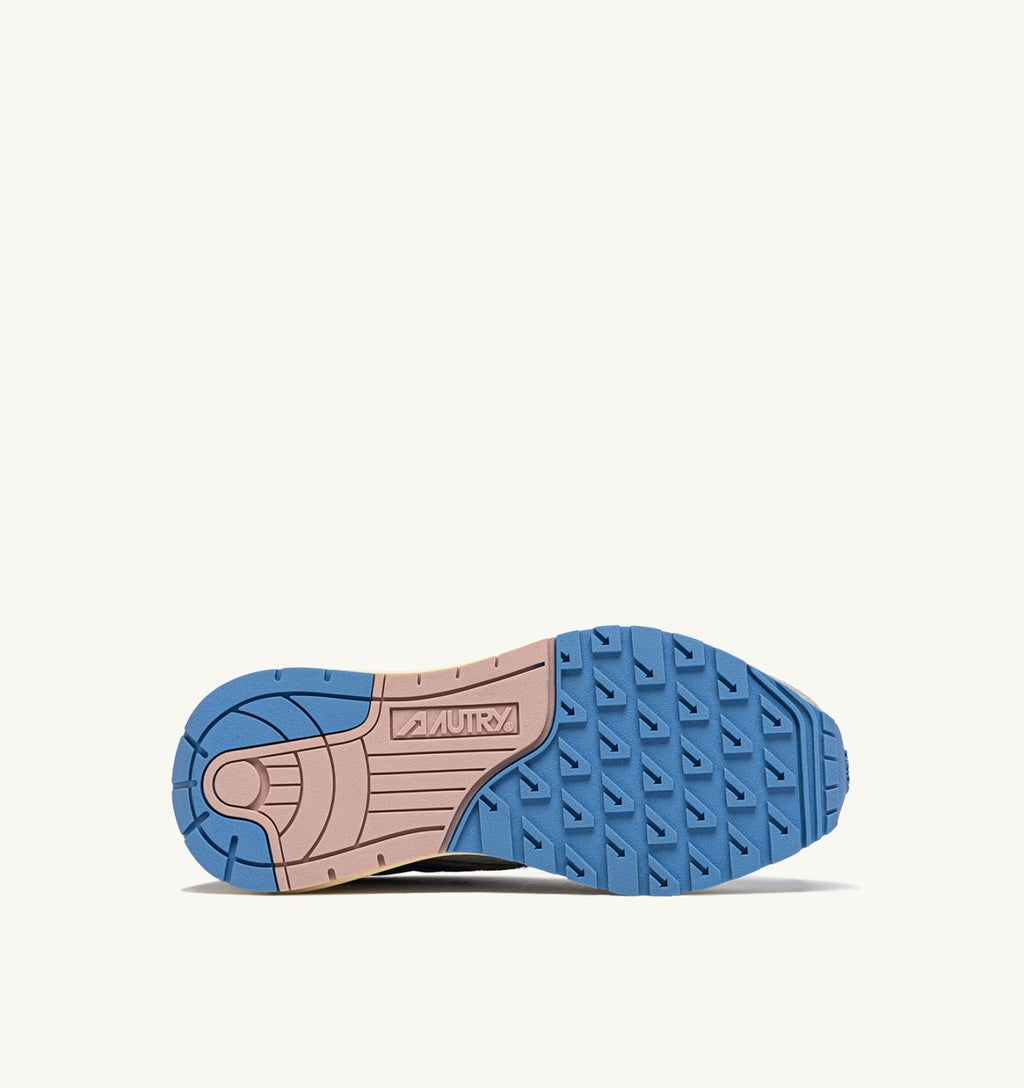 REELWIND LOW IN NYLON E SUEDE VAPOR E DELLA ROBBIA BLUE