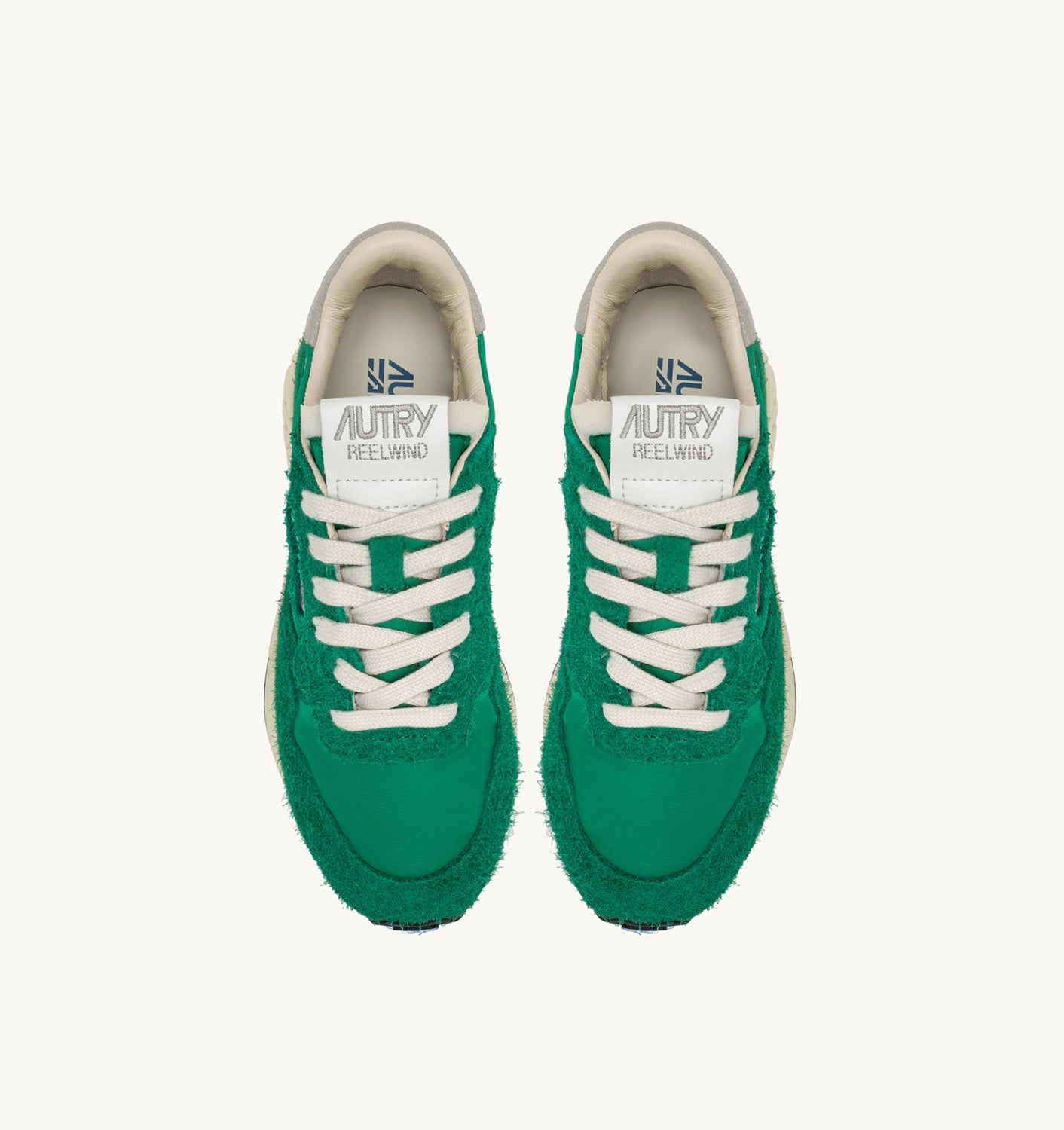 REELWIND LOW IN NYLON E SUEDE VERDE