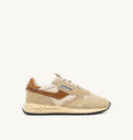 REELWIND LOW IN SUEDE E NYLON ECRU E CATHAY SPICE UOMO