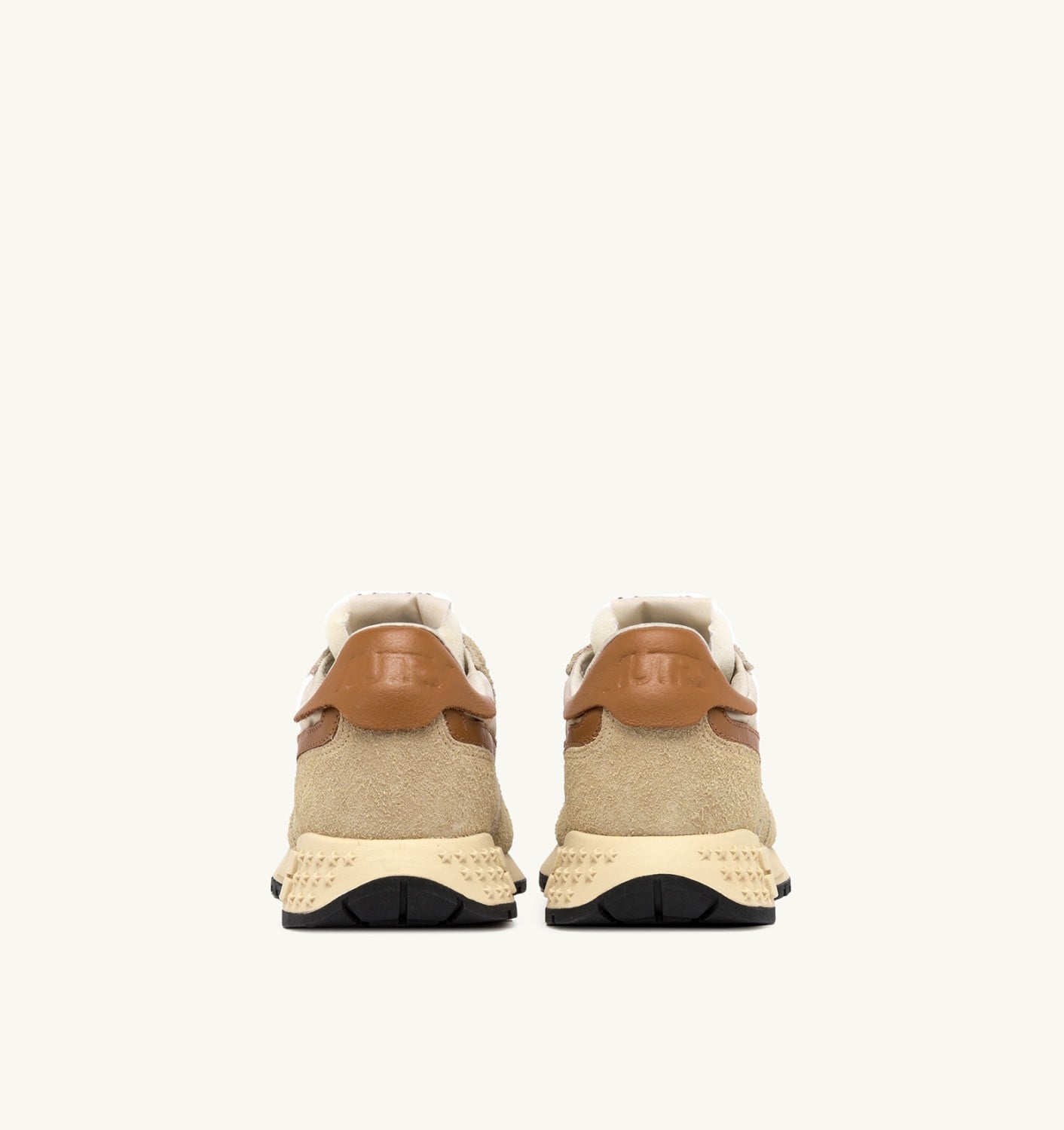 REELWIND LOW IN SUEDE E NYLON ECRU E CATHAY SPICE UOMO
