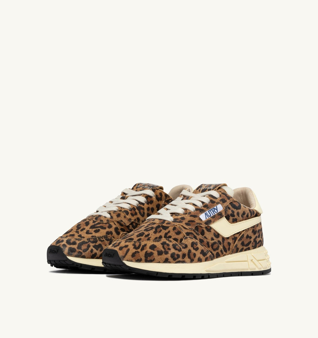 REELWIND LOW IN SUEDE LEOPARD E PELLE RUTABAGA