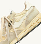 REELWIND SUPER VINTAGE IN SUEDE E NYLON BIANCO E ECRU