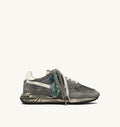 REELWIND SUPER VINTAGE IN SUEDE E NYLON BIANCO E NERO UOMO