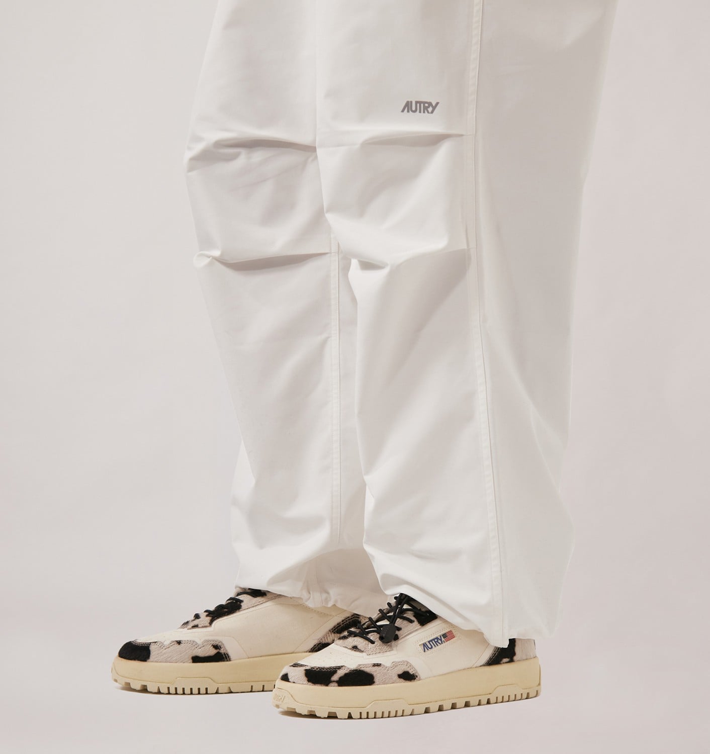 WILDPACE LOW IN CORDURA E PELLE MARSHMALLOW E COW