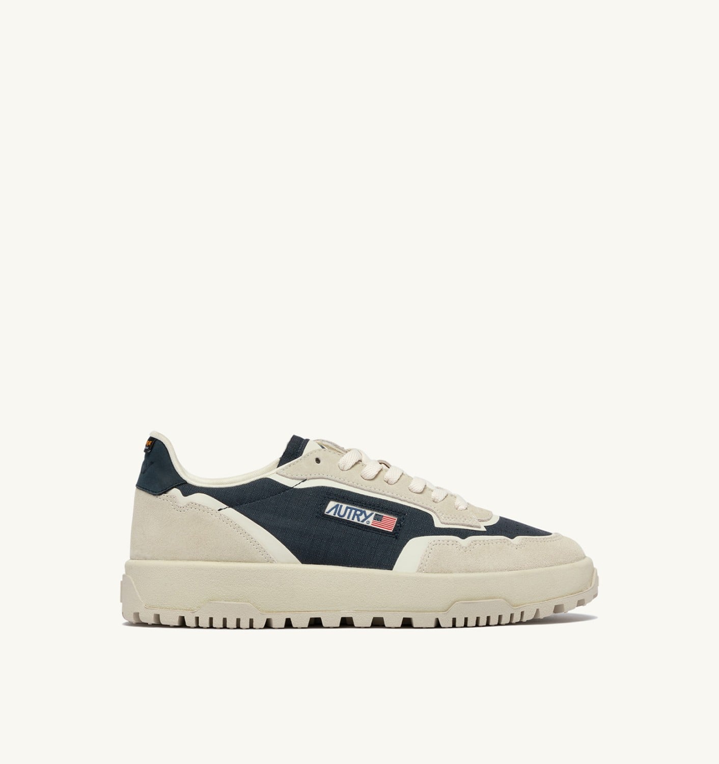 WILDPACE LOW IN CORDURA E SUEDE BIANCO E SPACE BLUE