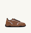 WILDPACE LOW IN NYLON RIPSTOP E PELLE BROWN SUGAR E REFLEX