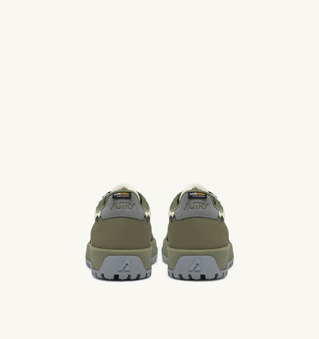 WILDPACE LOW IN NYLON RIPSTOP E PELLE CASTLE WALL E TITANIUM