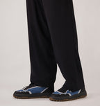WILDPACE LOW IN NYLON RIPSTOP E PELLE DARK BLUE E NERO