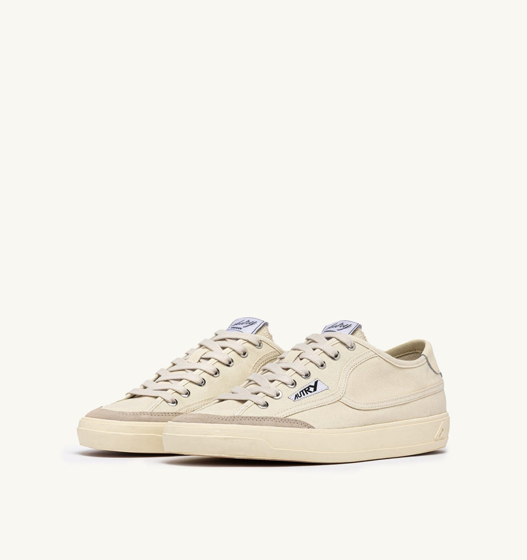 WINDSCAPE LOW IN CANVAS CREAM UOMO