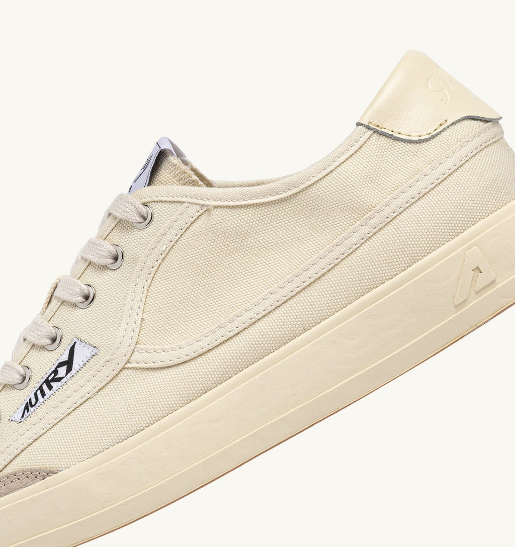 WINDSCAPE LOW IN CANVAS CREAM UOMO