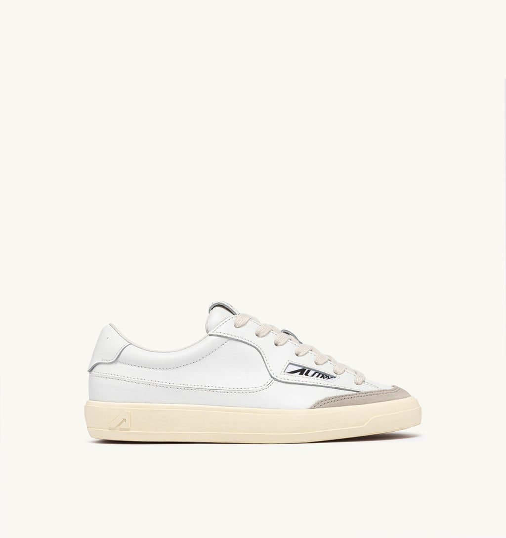 WINDSCAPE LOW IN PELLE BIANCA UOMO