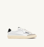 WINDSCAPE LOW IN PELLE BIANCA E NERA DONNA