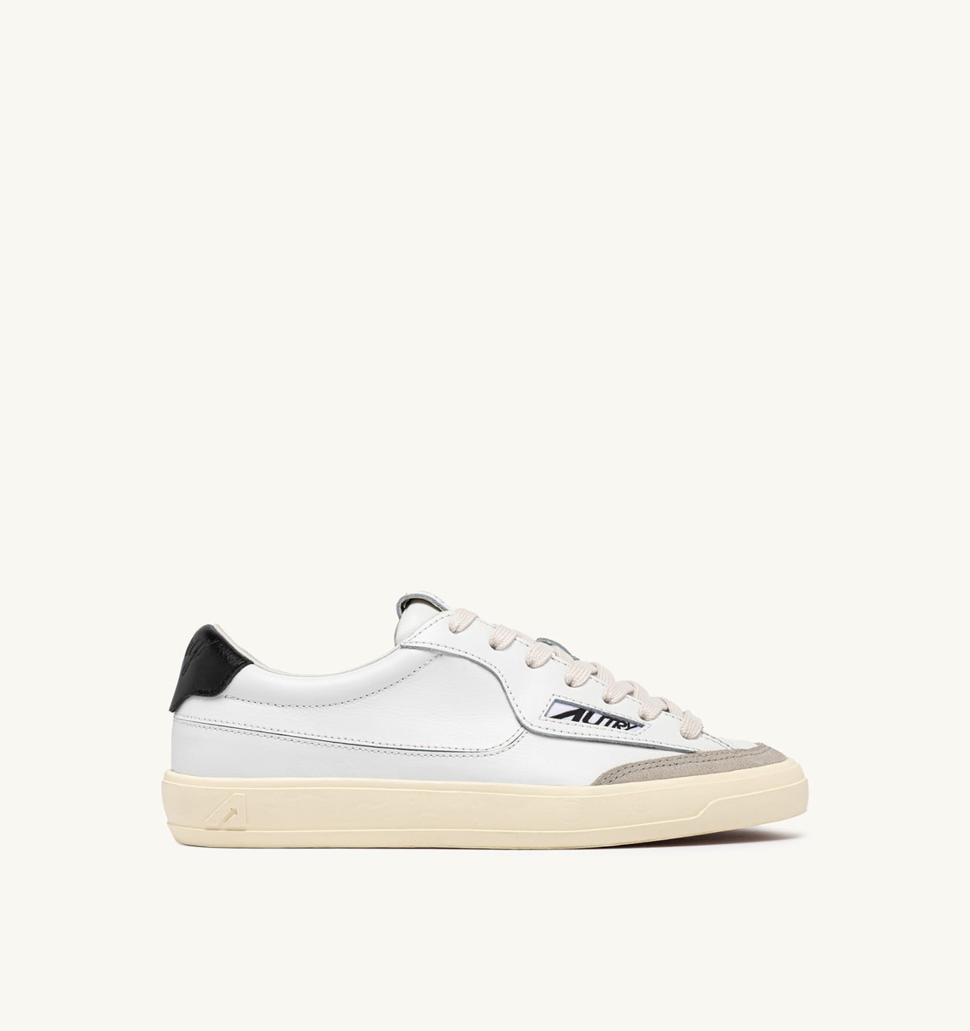 WINDSCAPE LOW IN PELLE BIANCA E NERA DONNA