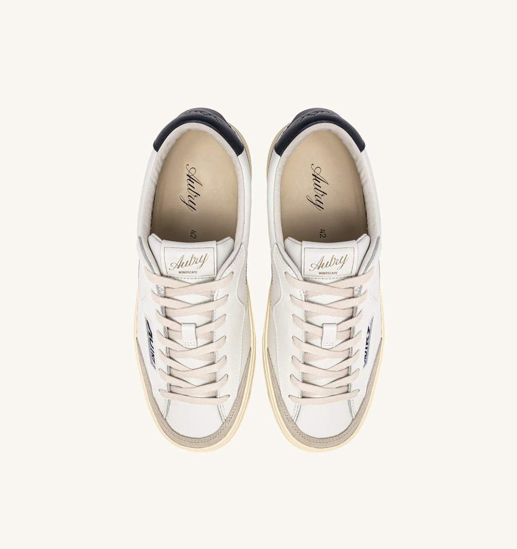 WINDSCAPE LOW IN PELLE BIANCA E SPACE