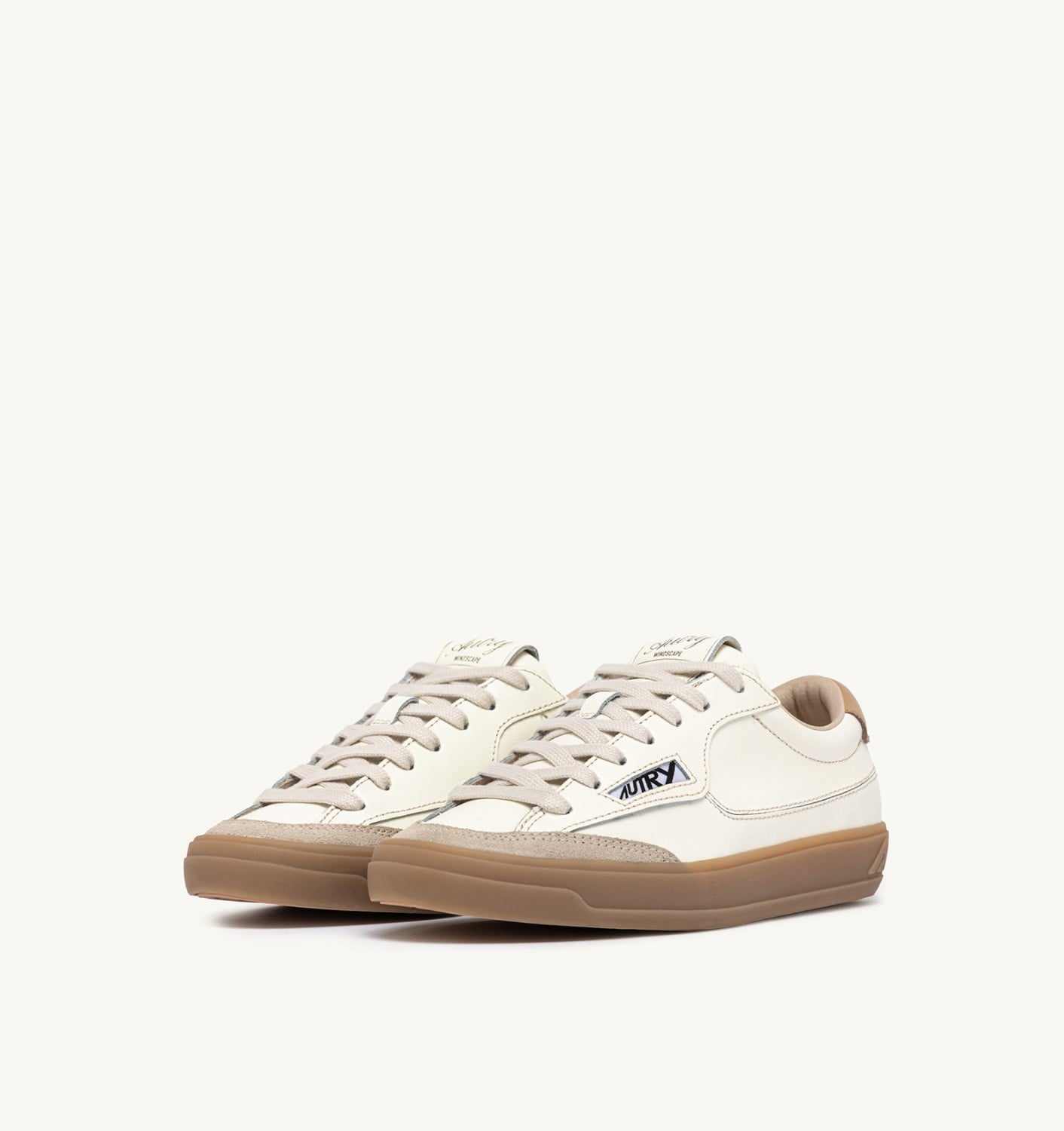 WINDSCAPE LOW IN PELLE MARSHMALLOW E TAN DONNA