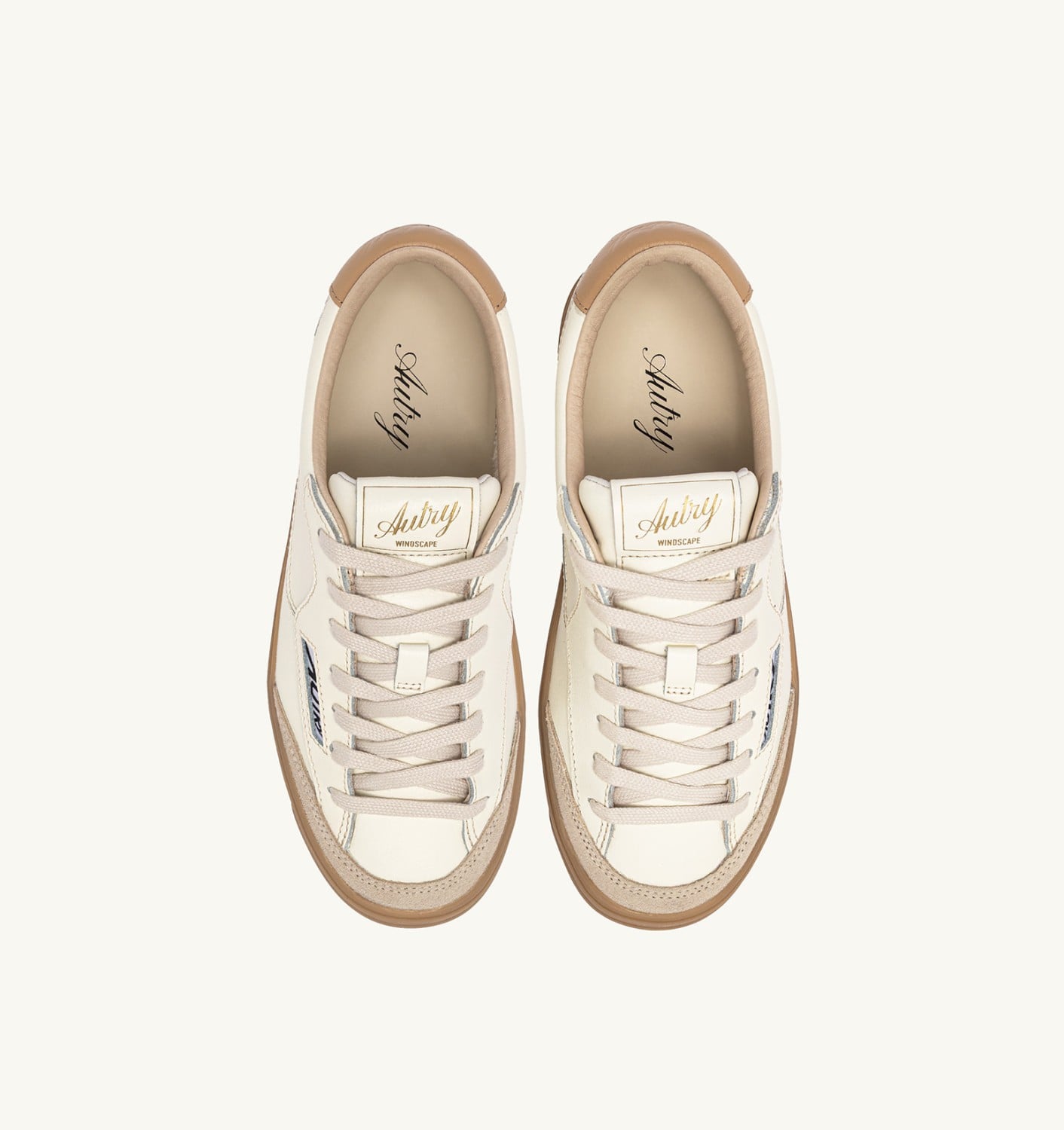 WINDSCAPE LOW IN PELLE MARSHMALLOW E TAN DONNA