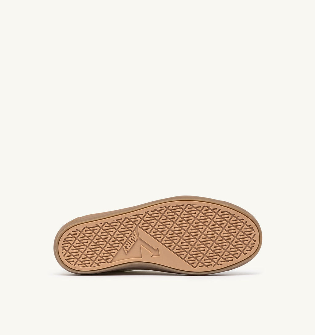 WINDSCAPE LOW IN PELLE MARSHMALLOW E TAN UOMO