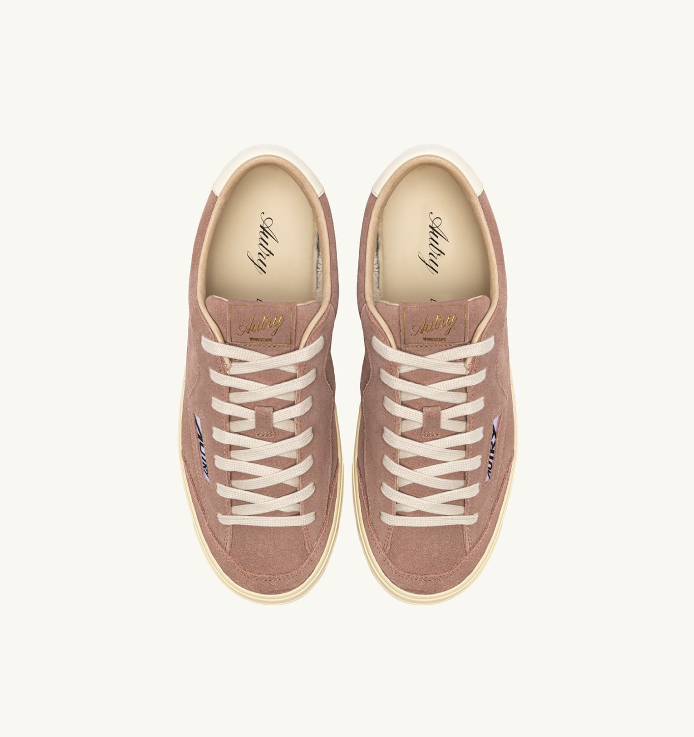WINDSCAPE LOW IN SUEDE PIGEON E MARSHMALLOW