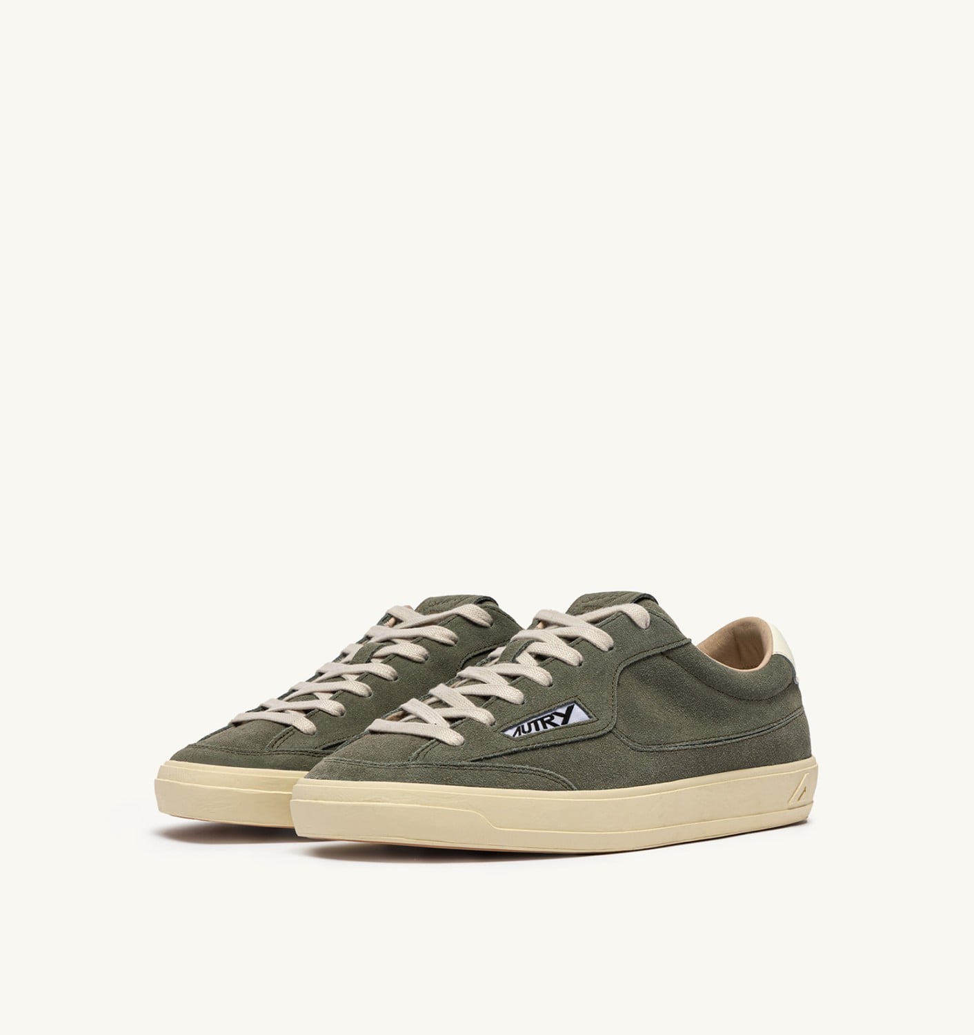 WINDSCAPE LOW IN SUEDE SMOKED GREEN E MARSHMALLOW