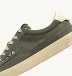 WINDSCAPE LOW IN SUEDE SMOKED GREEN E MARSHMALLOW
