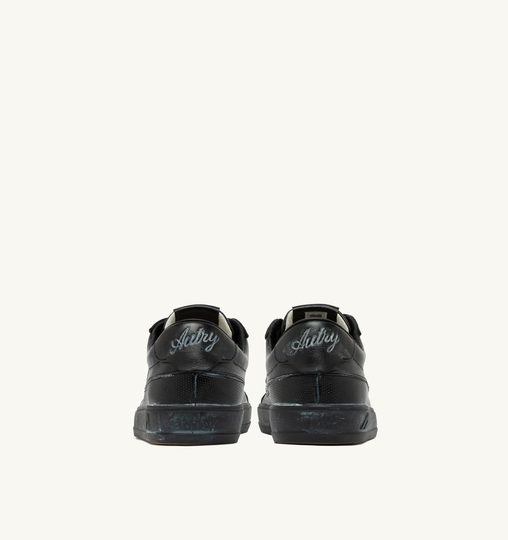 WINDSCAPE LOW SUPER VINTAGE IN PELLE NERA