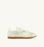 WINDSPIN IN PELLE BONE WHITE CON APPLICAZIONI