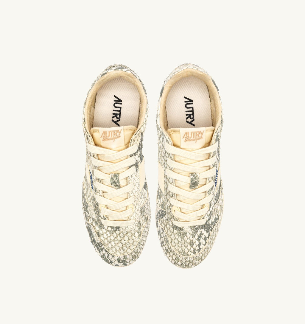 WINDSPIN IN PELLE CON STAMPA SNAKE DIAMOND ROCK E RUTABAGA