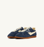 WINDSPIN IN SUEDE E PELLE BLUETTE E RUTABAGA DONNA