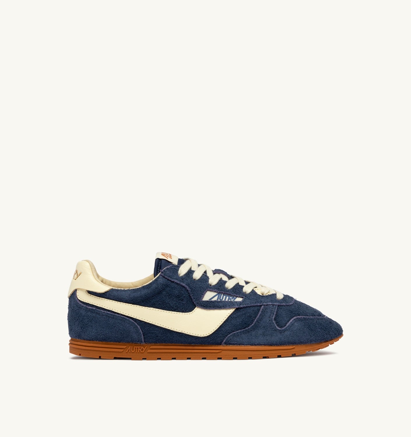 WINDSPIN IN SUEDE E PELLE BLUETTE E RUTABAGA UOMO