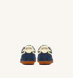 WINDSPIN IN SUEDE E PELLE BLUETTE E RUTABAGA UOMO