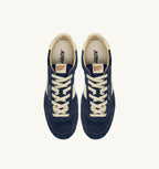 WINDSPIN IN SUEDE E PELLE BLUETTE E RUTABAGA UOMO