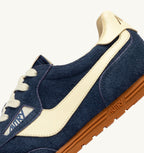 WINDSPIN IN SUEDE E PELLE BLUETTE E RUTABAGA UOMO
