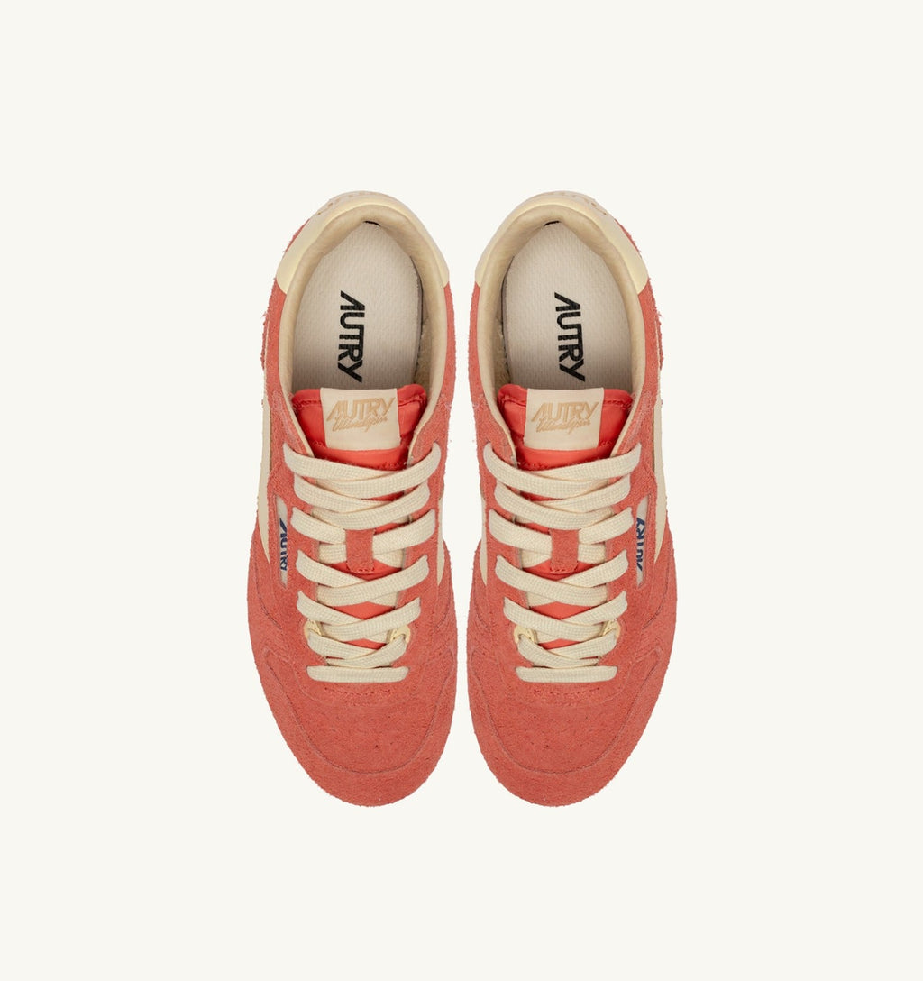 WINDSPIN IN SUEDE E PELLE BLUSH E RUTABAGA