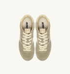 WINDSPIN IN SUEDE E PELLE GRAY GREEN E RUTABAGA UOMO