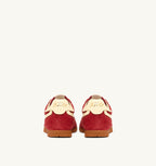 WINDSPIN IN SUEDE E PELLE IMPERIAL RED E RUTABAGA
