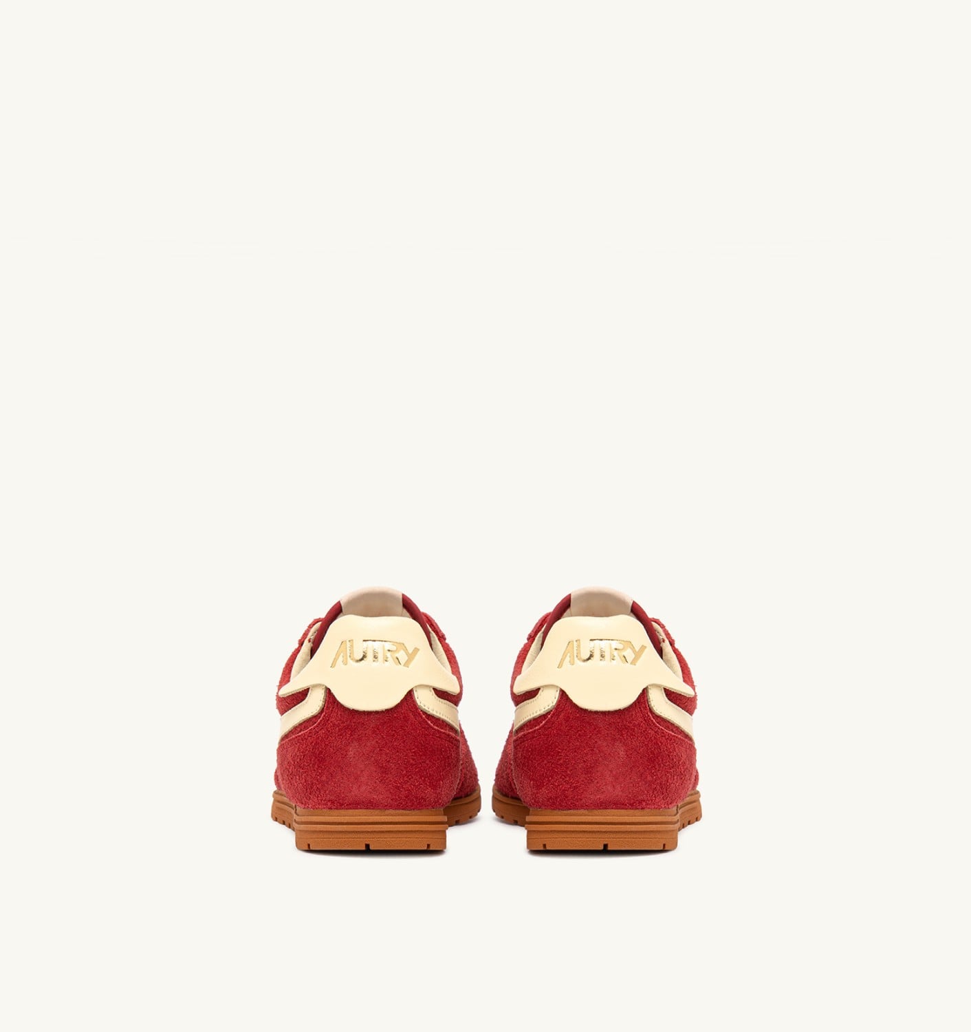 WINDSPIN IN SUEDE E PELLE IMPERIAL RED E RUTABAGA