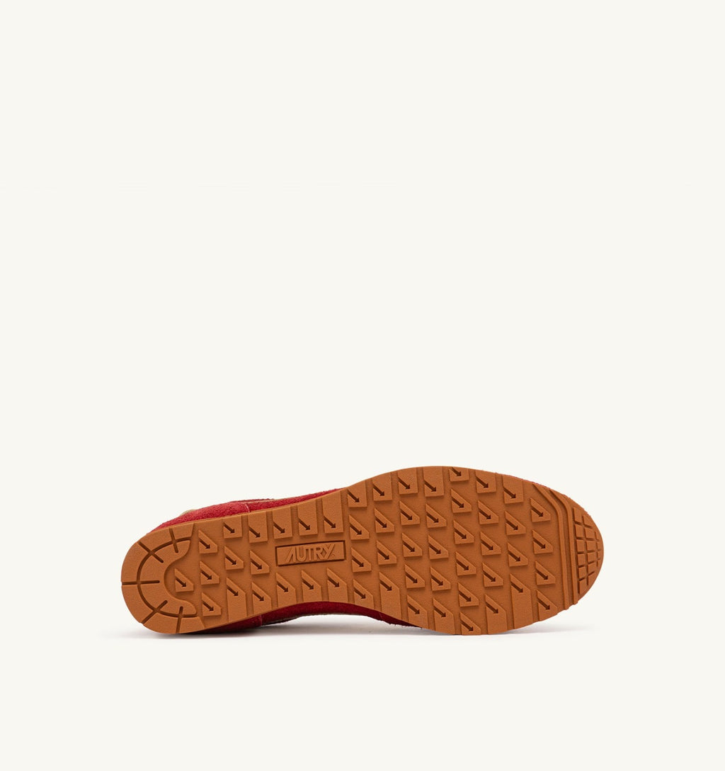 WINDSPIN IN SUEDE E PELLE IMPERIAL RED E RUTABAGA