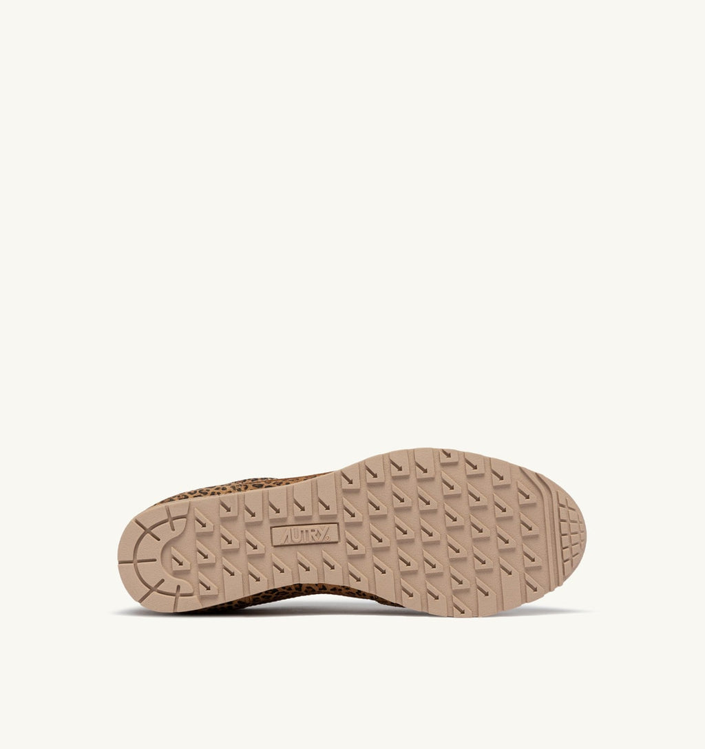 WINDSPIN IN SUEDE E PELLE LEOPARD E PLATINO