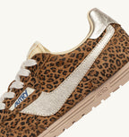 WINDSPIN IN SUEDE E PELLE LEOPARD E PLATINO