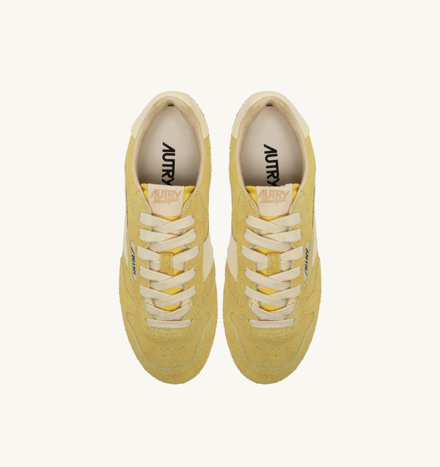 WINDSPIN IN SUEDE E PELLE MIMOSA E RUTABAGA