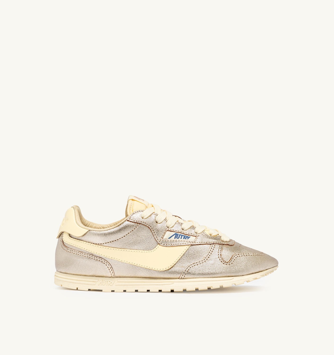 WINDSPIN IN SUEDE E PELLE PLATINO E RUTABAGA