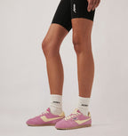 WINDSPIN IN SUEDE E PELLE ROSE POMPADUR E RUTABAGA