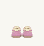 WINDSPIN IN SUEDE E PELLE ROSE POMPADUR E RUTABAGA