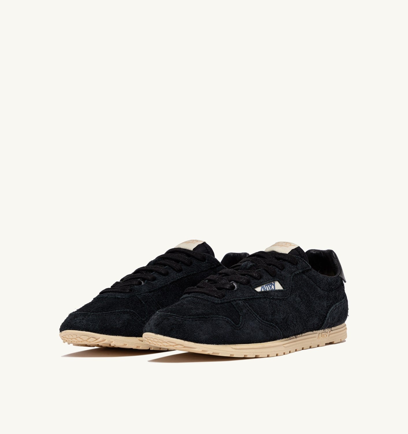 WINDSPIN IN SUEDE NERO