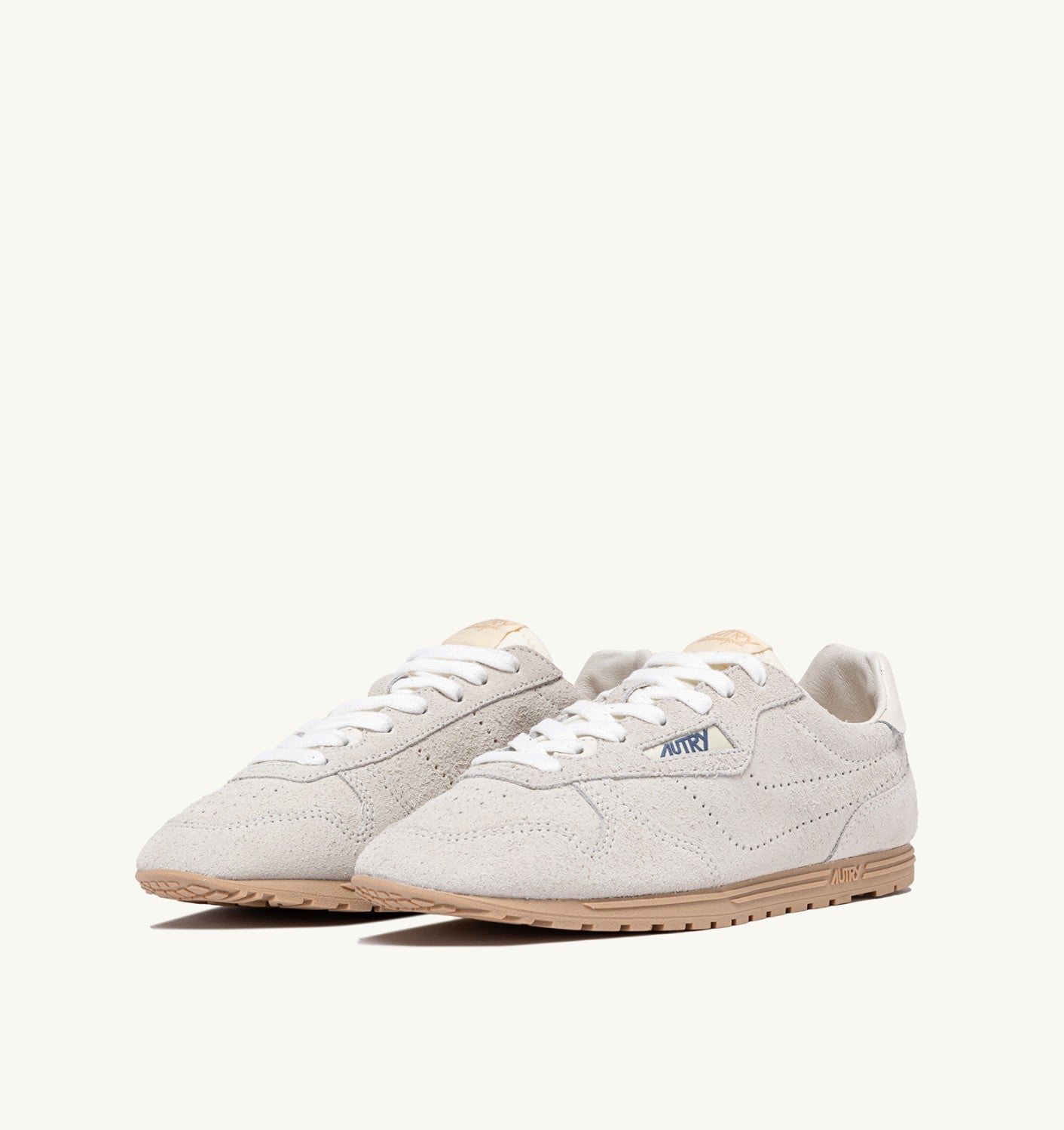WINDSPIN IN SUEDE OFF WHITE